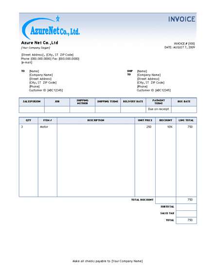 service invoice template free. This invoice template is