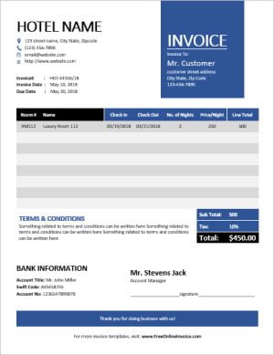hotel bill format word hotel bill format in excel free download hotel bill format word hotel bill format in excel free download