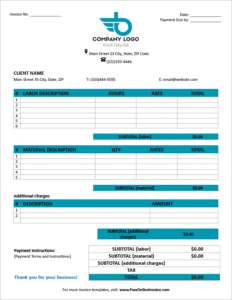 140+ Free Invoice Templates & Formats in MS Word & Excel